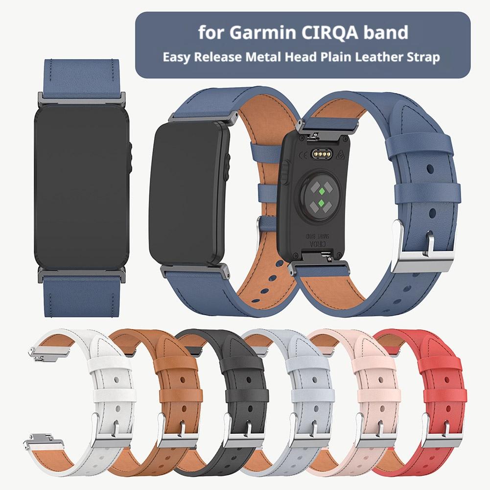 Leather Strap Quick Release - Correa de Cuero para Garmin CIRQA,