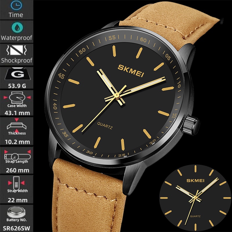 Suede Strap Watch - Relojes de cuarzo de marca Original