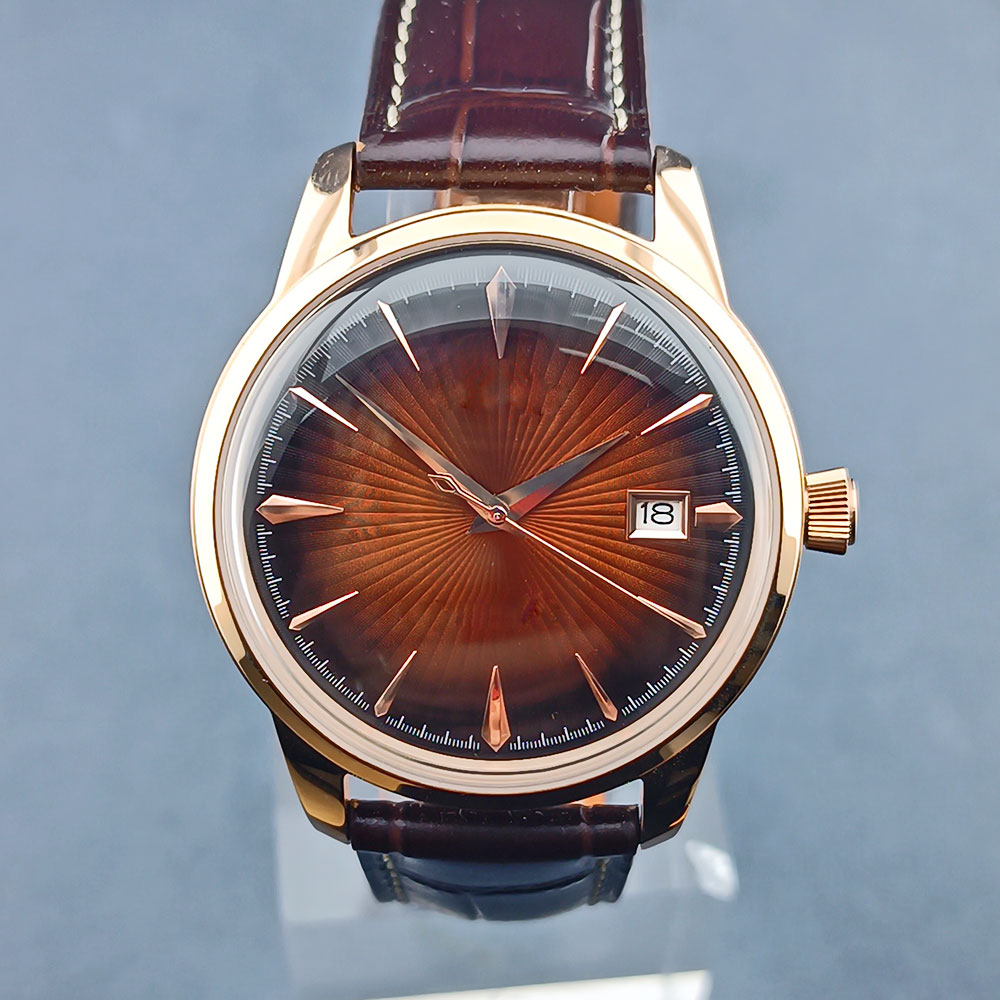 Reloj Presage de oro rosa con  - Seiko Watch Presage reseña y precio