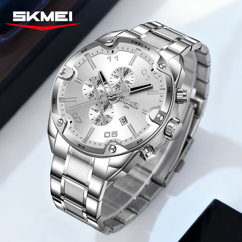 Reloj de cuarzo SKMEI 9387 con - Suede Strap Watch reseña y precio