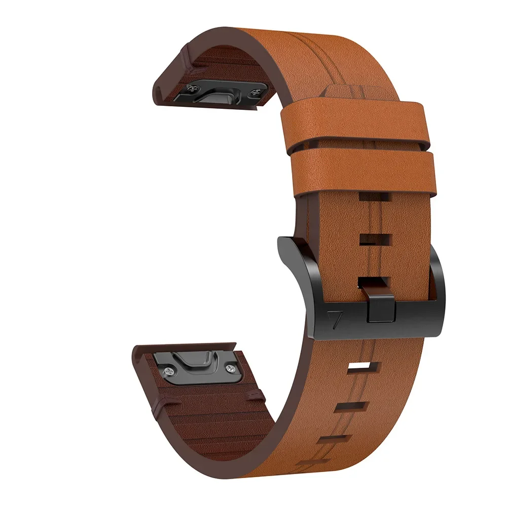 Correa de cuero de 22mm y 26mm - Leather Strap Quick Release reseña y precio