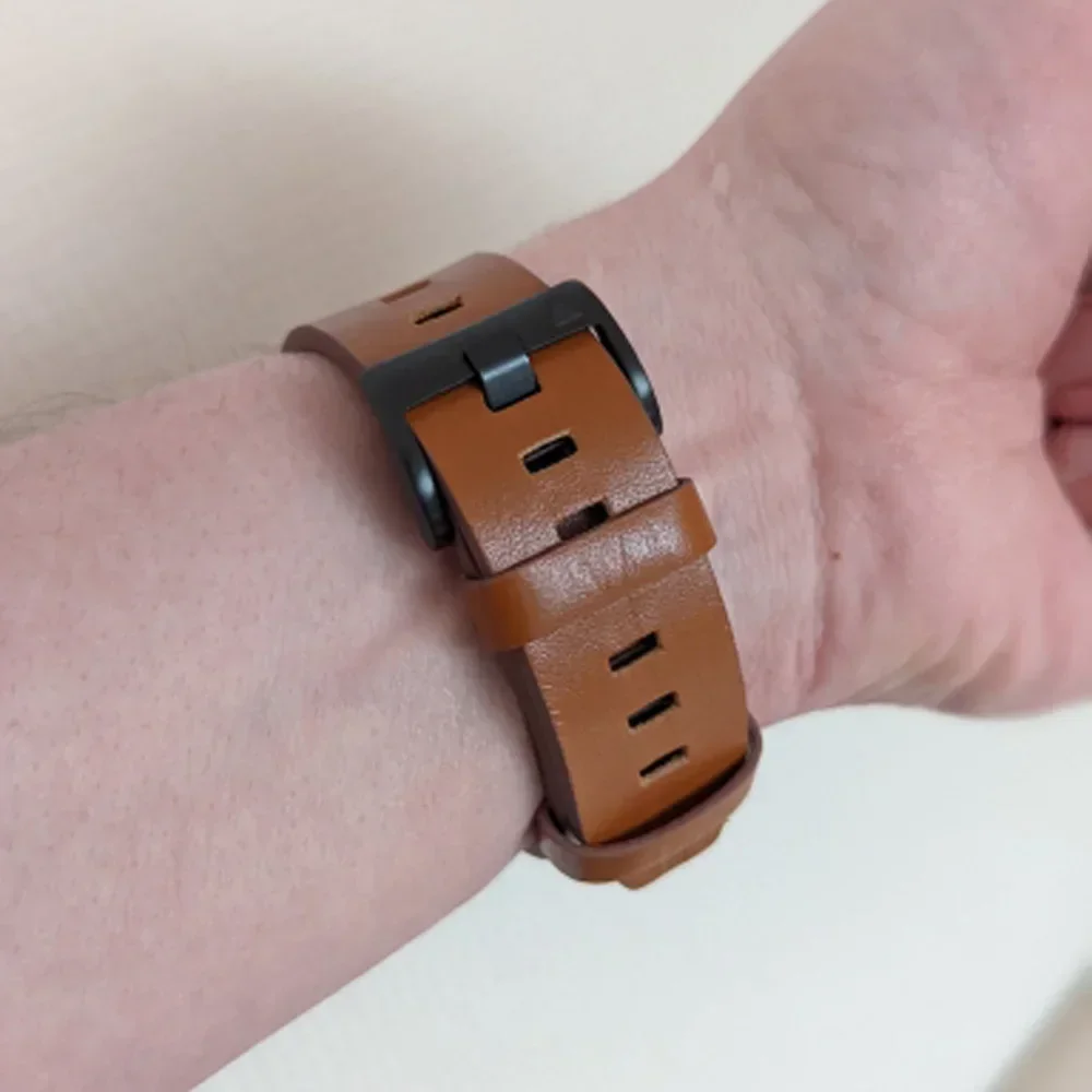 Correa de cuero de 22mm y 26mm - Leather Strap Quick Release reseña y precio