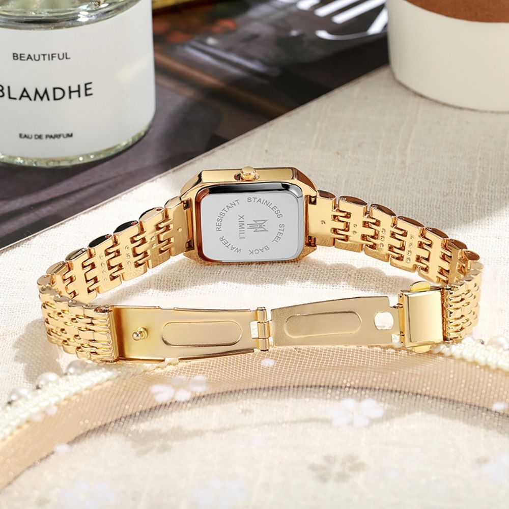 Relojes de cuarzo de acero ino - Canvas Strap Watch reseña y precio