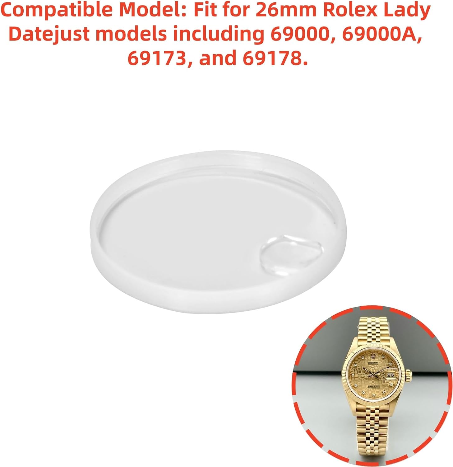 Ruimou 1 Juego de Cristales de - Rolex Watch Datejust reseña y precio
