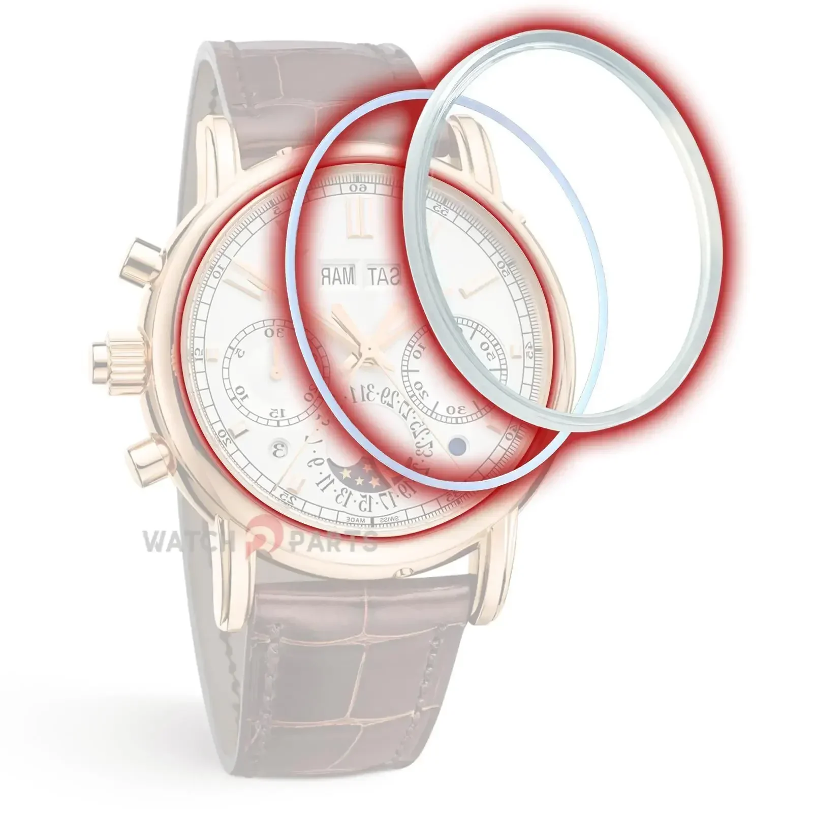 Cristal de zafiro para reloj P - Patek Philippe Watch Calatrava reseña y precio