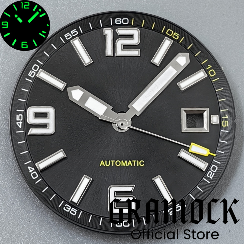 Gramock 31,5mm negro azul verd - Seiko Watch 5 Sports reseña y precio