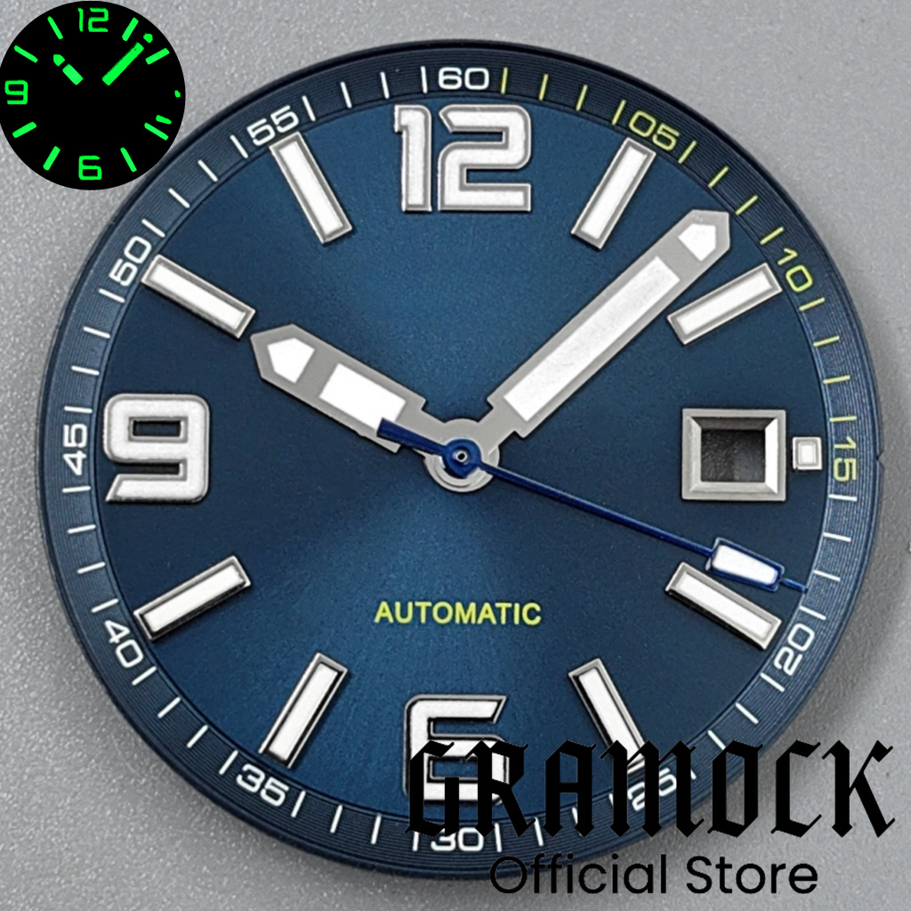 Gramock 31,5mm negro azul verd - Seiko Watch 5 Sports reseña y precio