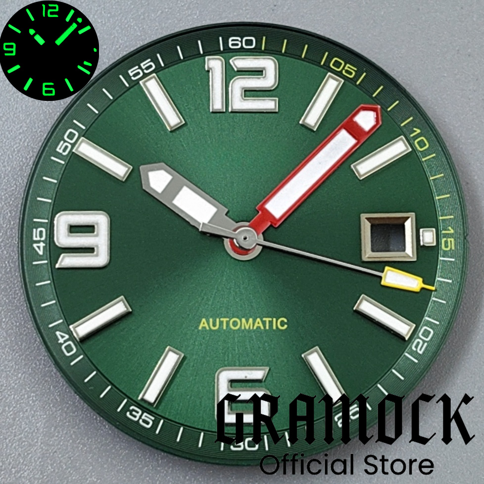 Gramock 31,5mm negro azul verd - Seiko Watch 5 Sports reseña y precio