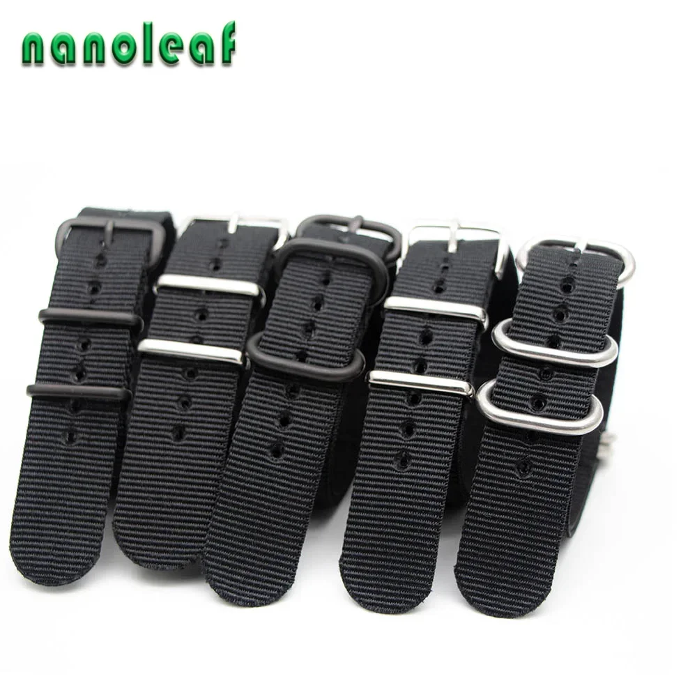 Correa de nailon negra para re - Nato Strap Nylon reseña y precio