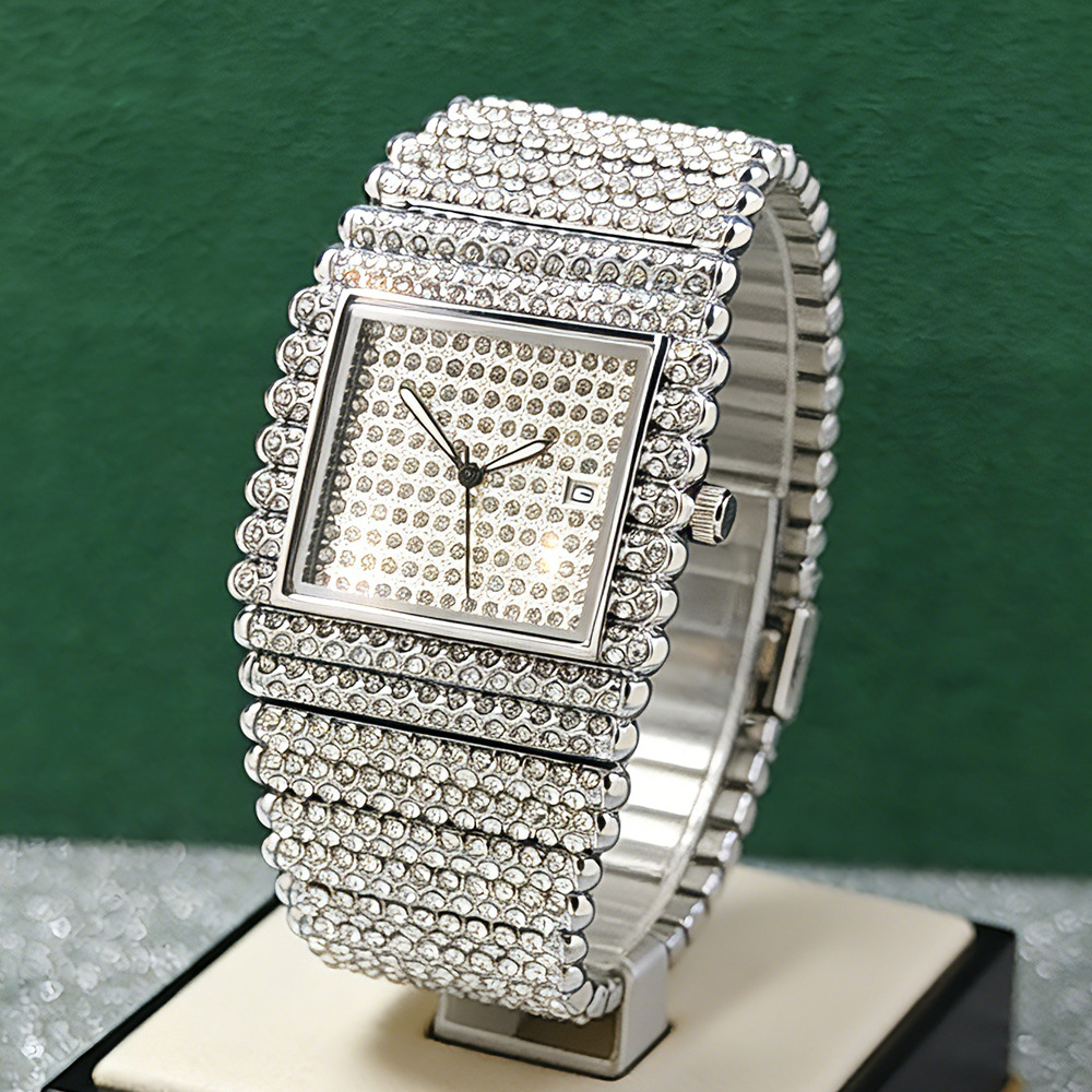 Reloj de Cuarzo con Diamantes  - Butterfly Clasp Deployant reseña y precio