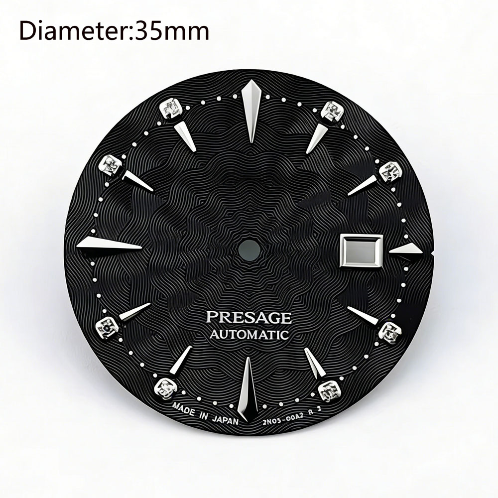 Esfera de 35 mm NH35 con logot - Seiko Watch Presage reseña y precio