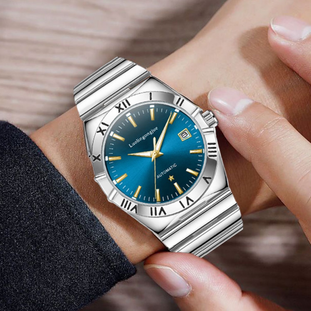 Reloj de hombre informal de ne - Butterfly Clasp Deployant reseña y precio