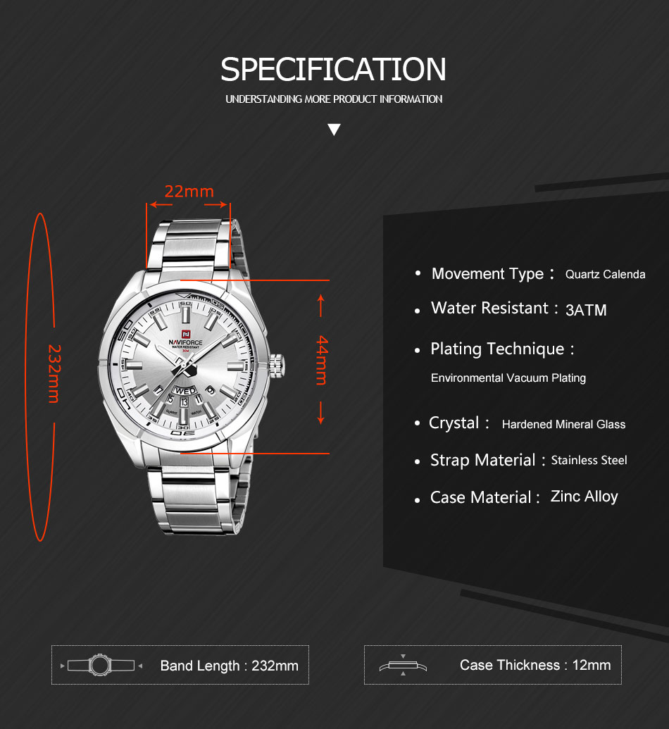 NAVIFORCE, reloj informal clás - Seiko Watch 5 Sports reseña y precio